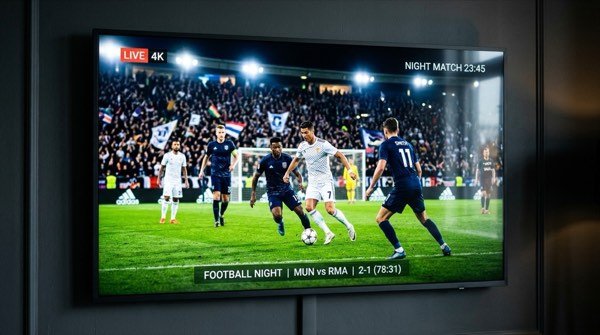 Live 4K Sports & Major PPV Events